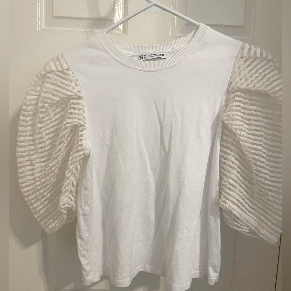 Zara White Top